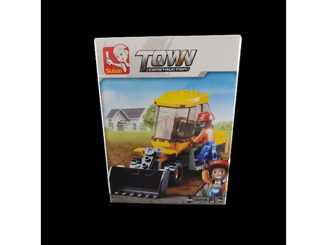 1 x sluban town constructionkleine shovel b0377b - afbeelding 1 van  3