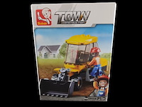 1 x sluban town constructionkleine shovel b0377b - afbeelding 1 van  3