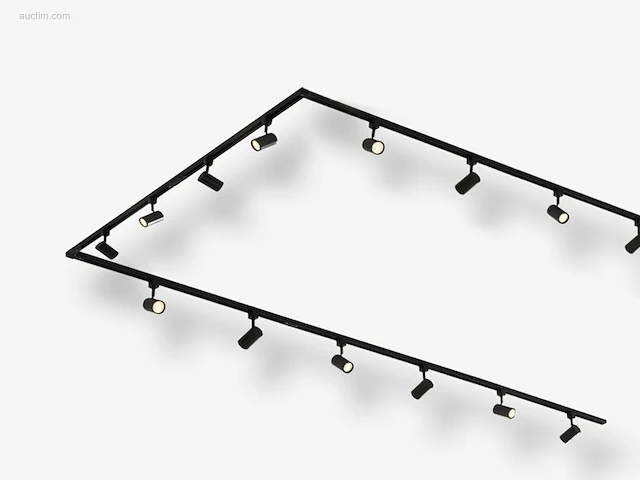 1 x spanningsrail 800 cm inclusief 24 spots... - afbeelding 1 van  10