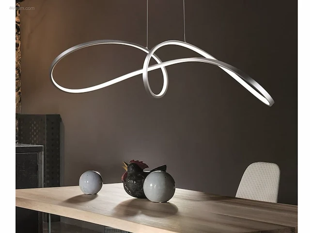 1 x tenshi 360 led zilver design armatuur - afbeelding 7 van  7