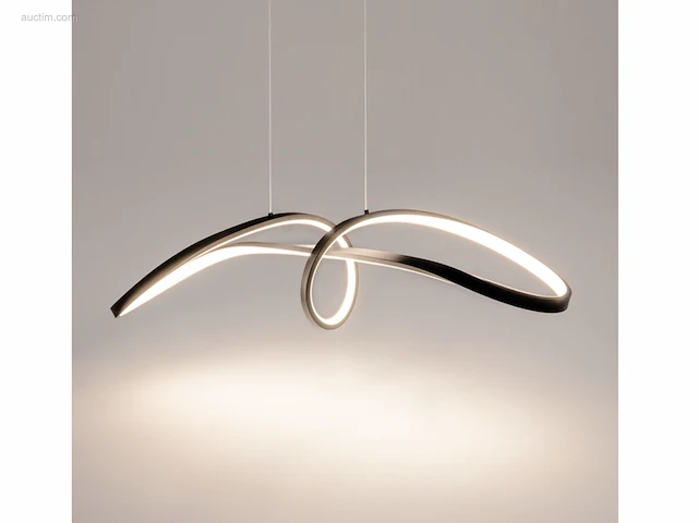 1 x tenshi 360 led zwart design armatuur - afbeelding 4 van  6