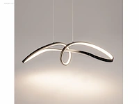 1 x tenshi 360 led zwart design armatuur - afbeelding 4 van  6