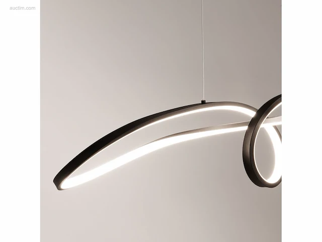 1 x tenshi 360 led zwart design armatuur - afbeelding 5 van  6