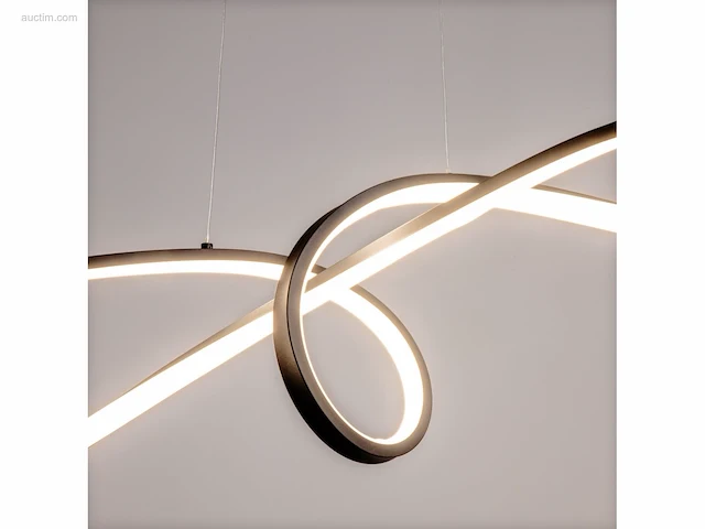 1 x tenshi 360 led zwart design armatuur - afbeelding 6 van  6
