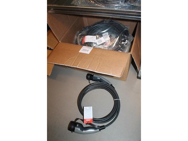 10 autolaadkabels / koppelkabels type 2. 5m 3x2,5 mm2. - afbeelding 2 van  3