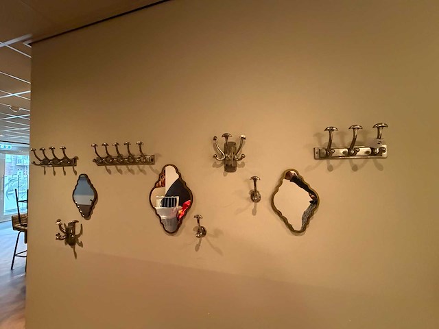 10-delige decoratie kapstok/spiegel set - afbeelding 1 van  7