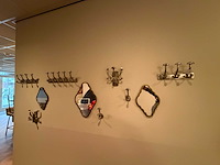 10-delige decoratie kapstok/spiegel set