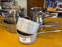 10-delige (rvs) pannenset - afbeelding 3 van  4