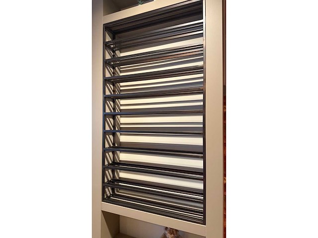 10-delige stalen design wijnrek - afbeelding 3 van  4