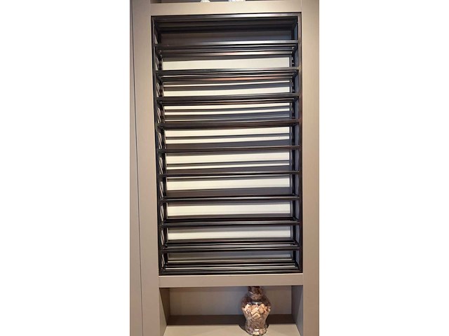 10-delige stalen design wijnrek - afbeelding 4 van  4