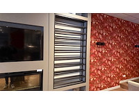 10-delige stalen design wijnrek - afbeelding 1 van  4