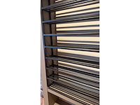 10-delige stalen design wijnrek - afbeelding 2 van  4