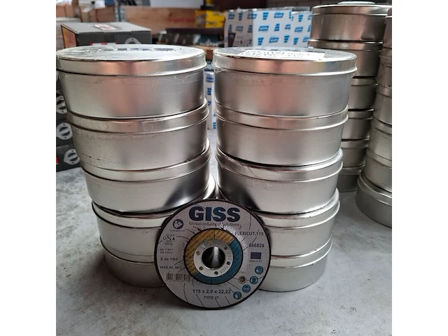 10 doos a 10 stuks doorslijpschijf giss, 115x2,0x22,23 - afbeelding 1 van  4