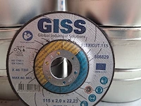 10 doos a 10 stuks doorslijpschijf giss, 115x2,0x22,23 - afbeelding 2 van  4