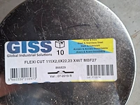 10 doos a 10 stuks doorslijpschijf giss, 115x2,0x22,23 - afbeelding 3 van  4