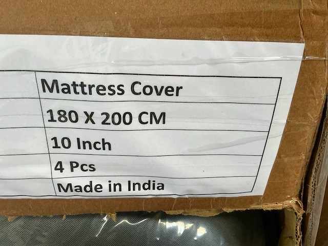 10 inch matrashoes 180x200cm (4x) - afbeelding 3 van  3
