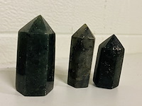 10 labradoriet obelisk 6-zijdig - afbeelding 4 van  5