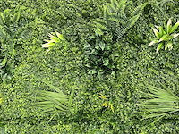 10 m² evergreen - kunstgroen wandbekleding - ongebruikt - afbeelding 3 van  8