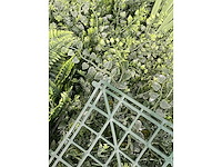 10 m² evergreen - kunstgroen wandbekleding - ongebruikt - afbeelding 5 van  8