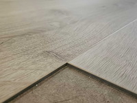 10 m2 pvc dryback plank - 1256 x 194 x 2,5 mm - afbeelding 1 van  2