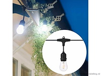 10 meter - e27 - koppelbare prikkabel - ip44 - met stekker (x6) - afbeelding 4 van  5