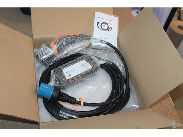 10 portable laadkabels 7 meter. cee 230v naar type2. - afbeelding 1 van  3