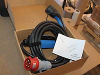 10 portable laadkabels 7 meter. cee32 rood naar type2. 22kw. - afbeelding 1 van  3