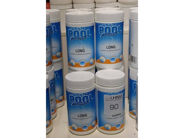 10 potten chloortabletten poolpower. - afbeelding 2 van  3