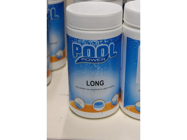 10 potten chloortabletten poolpower. - afbeelding 3 van  3