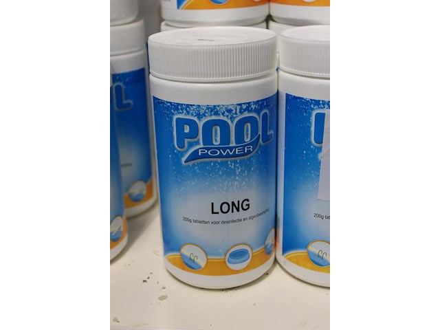 10 potten chloortabletten poolpower. - afbeelding 3 van  3