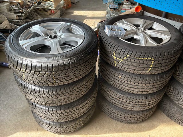 10 sets autoband met velg - afbeelding 9 van  15