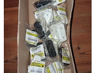 10 snoerschakelaars voor plat snoer (doos t) - afbeelding 1 van  3