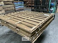 10 stuks tuinschermen hillhout afm 1080x180