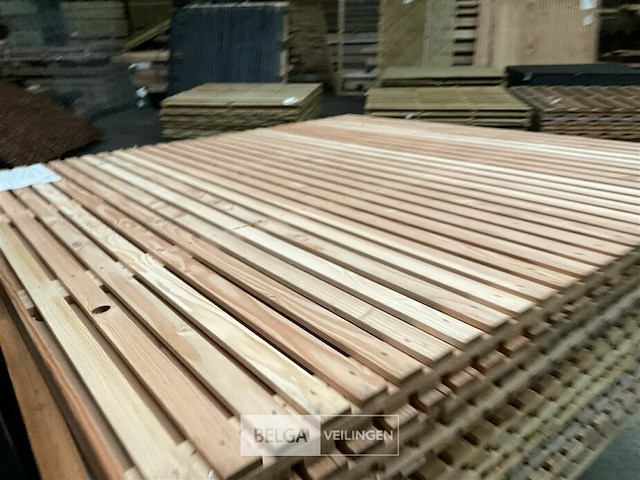 10 stuks tuinschermen hillhout afm 1080x180 - afbeelding 3 van  11