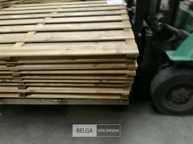 10 stuks tuinschermen hillhout afm 180x180 cm - afbeelding 7 van  8