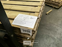 10 stuks tuinschermen hillhout afm 180x180 cm - afbeelding 1 van  10