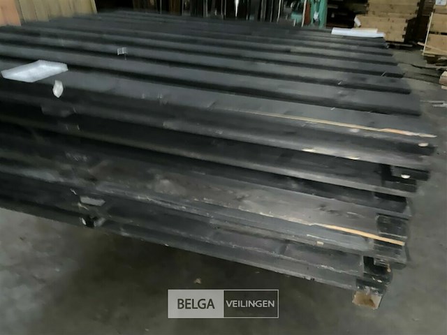 10 stuks tuinschermen hillhout afm 180x180 cm - afbeelding 3 van  7