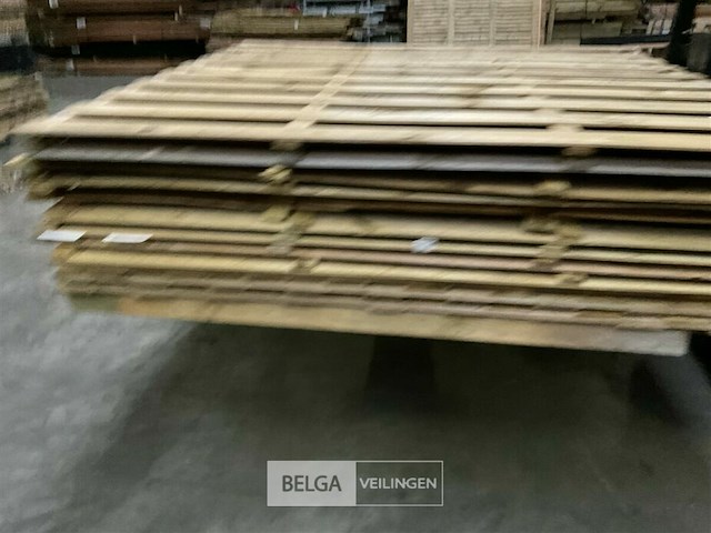 10 stuks tuinschermen hillhout afm 180x180 cm - afbeelding 5 van  11