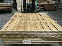 10 stuks tuinschermen hillhout afm 180x180 cm - afbeelding 1 van  9