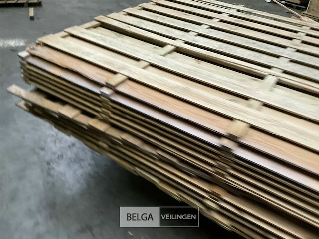 10 stuks tuinschermen hillhout afm 180x180 cm - afbeelding 4 van  9