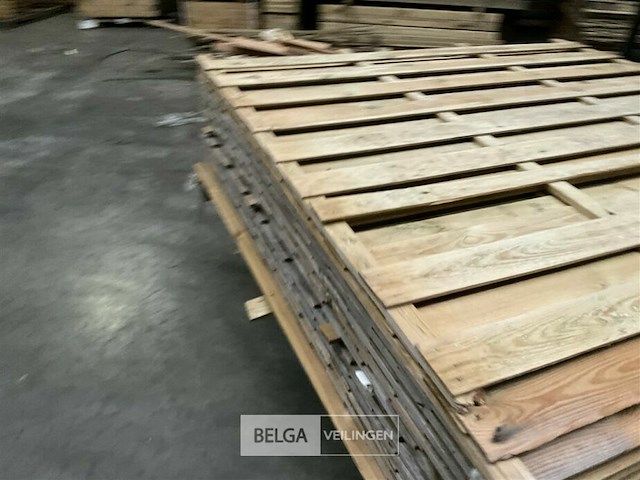 10 stuks tuinschermen hillhout afm 180x180 cm - afbeelding 5 van  9