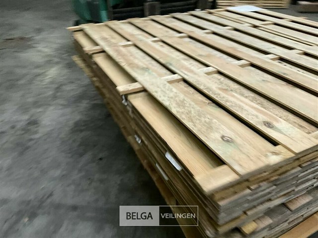 10 stuks tuinschermen hillhout afm 180x180 cm - afbeelding 8 van  9