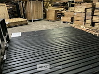 10 stuks tuinschermen hillhout afm 180x180 cm - afbeelding 7 van  7