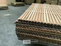 10 stuks tuinschermen hillhout afm 180x180 cm - afbeelding 5 van  10