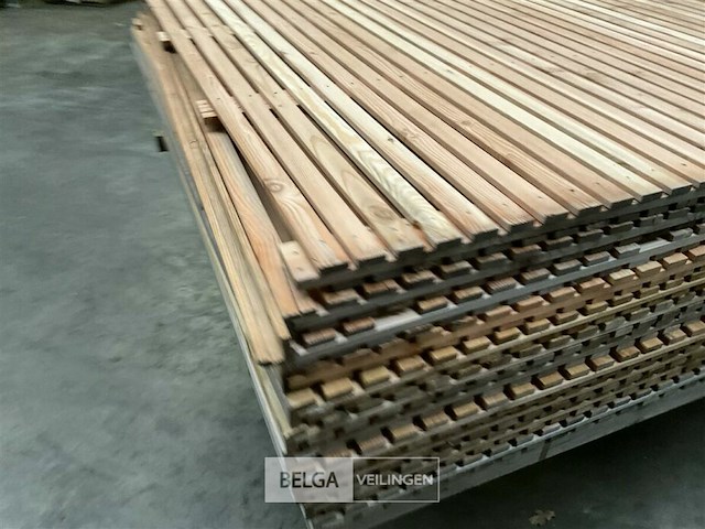 10 stuks tuinschermen hillhout afm 180x180 cm - afbeelding 6 van  10