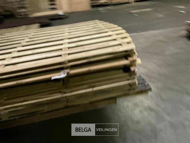 10 stuks tuinschermen hillhout afm 180x180 cm - afbeelding 4 van  8