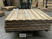 10 stuks tuinschermen hillhout afm 180x180 - afbeelding 1 van  9