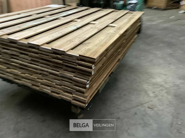 10 stuks tuinschermen hillhout afm 180x180 - afbeelding 6 van  9