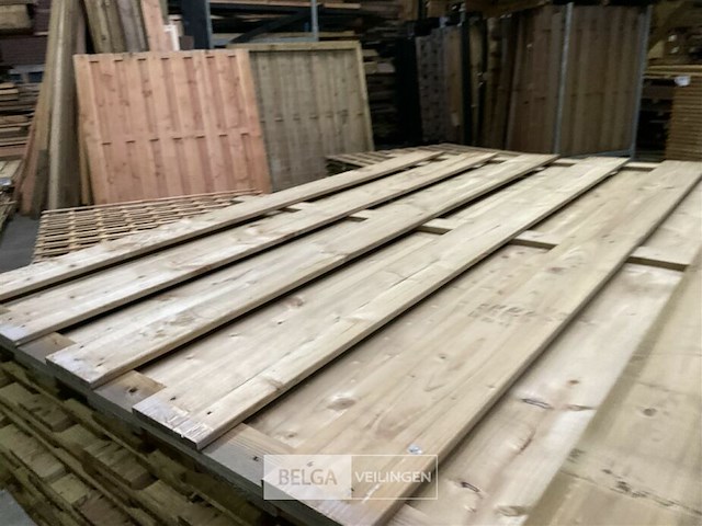 10 stuks tuinschermen hillhout afm 180x180 - afbeelding 5 van  11