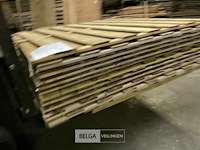 10 stuks tuinschermen hillhout afm 180x180 - afbeelding 6 van  11